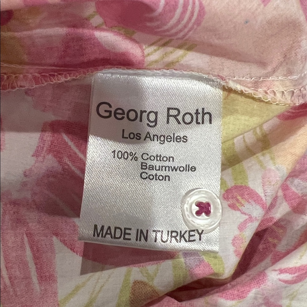 Georg Roth Floral Cotton Blouse - Picture 4 of 4
